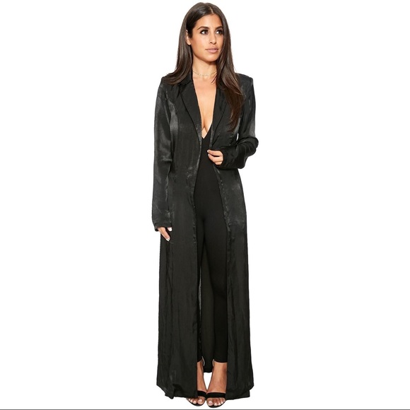 naked wardrobe Jackets & Blazers - Naked Wardrobe Uptown Duster
